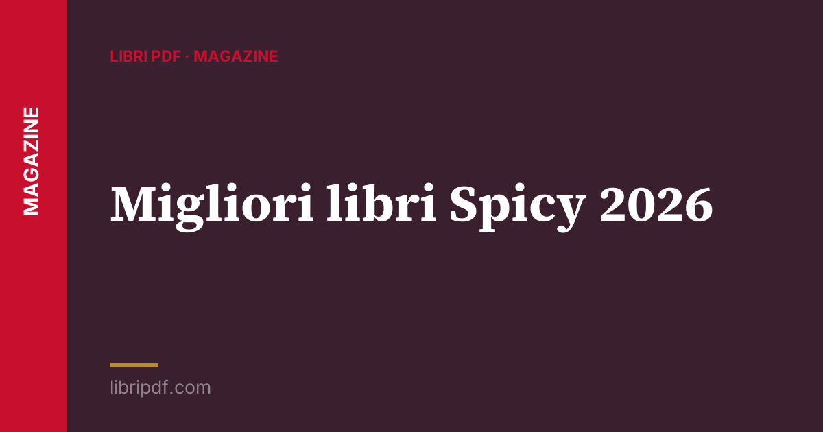 Migliori libri Spicy 2026
